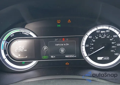 2017 Kia Niro Ex из США, поврежденный, VIN KNDCC3LC4H5044304